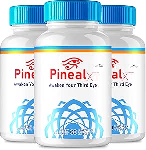 Pineal XT Supplement Official Pineal XT Gold to Awaken Your Third Eye Maximum Strength Pineal XT Brain Pills PinealXT Nootropic Capsules to Improve Overall Health Pineal XT Brain Health Reviews(3Pack)