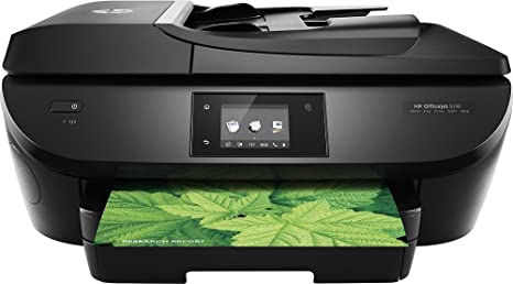 HP - OfficeJet 5741 Wireless All-In-One Printer - Black