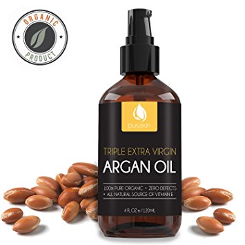 BEST ARGAN OIL for Beautiful Women, The Purest and Most Effective Moroccan Argan Oil for Radiant, Smooth, & Healthy Skin, Face, Hair, & Nails, 100% Organic, Amazing Daily Facial & Body Moisturizer!