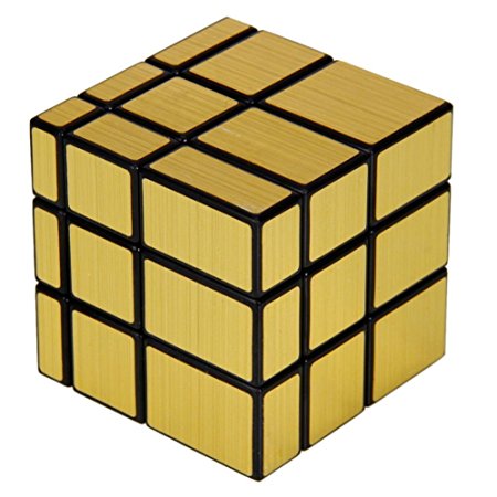 ShengShou 3 x 3 Gold Mirror Cube Puzzle