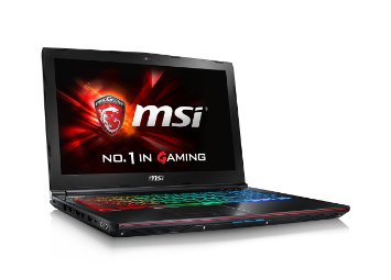 MSI VR Ready GE62VR Apache Pro-026 15.6" Powerful Gaming Laptop Geforce GTX 1060 i7-6700HQ 12GB 128GB M.2 SATA   1TB Windows 10