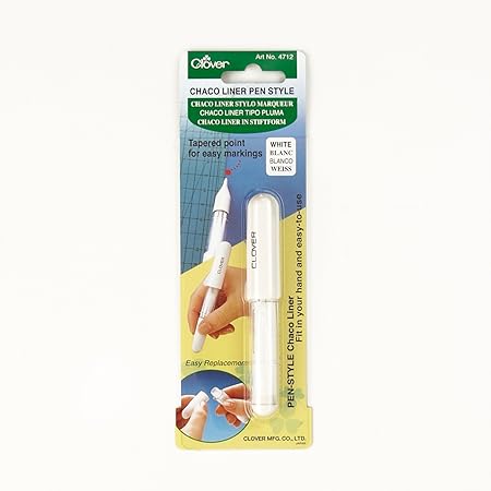 Clover Chaco Liner Pen White