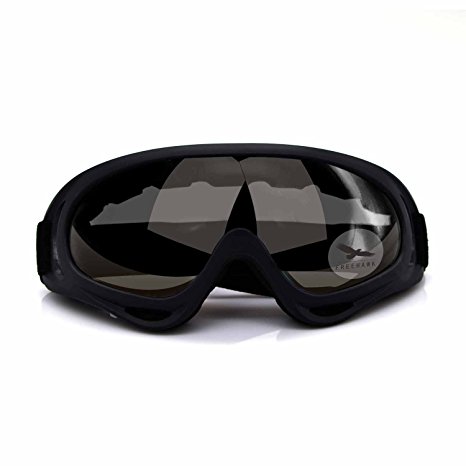 Freehawk Adjustable UV Protective Outdoor Glasses Motorcycle Goggles Dust-proof Protective Combat Goggles Sunglasses Outdoor Tactical Goggles to Prevent Particulates