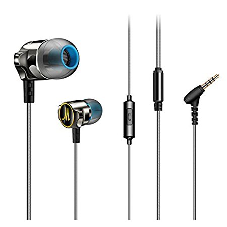 Codio Headphone In-Ear Bass Earphone with Mic, Clear Sound, Comfort-Fit 3.5mm Earbuds