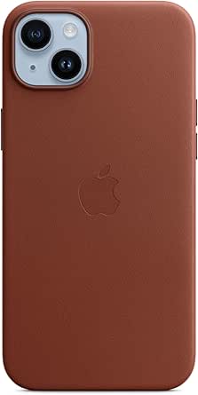 Apple iPhone 14 Plus Leather Case with MagSafe - Umber