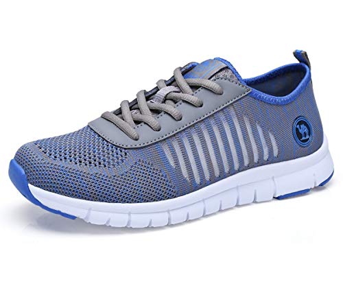 Camel Fishbone Men's Running Shoes Lightweight Mesh Athletic Sneakers Sports Non-Slip Fashion