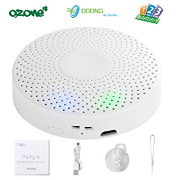 DDONG O3 Ozone Generator for Refrigerator Deodorization， Cars Odor Eliminator Pet Home Deodorizer，Portable Travel Mini O3 Air Purifier Sterilizer