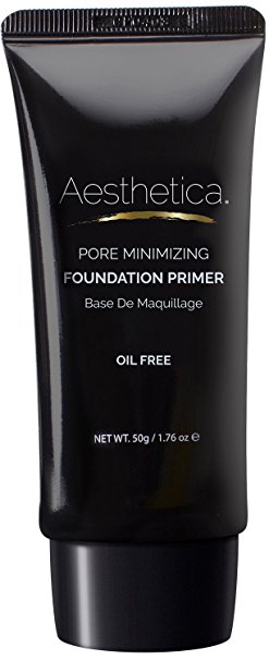 Aesthetica Pore Minimizing Foundation Primer - Moisturizing Lightweight Face Makeup Primer – Oil Free - 1.76 fl oz