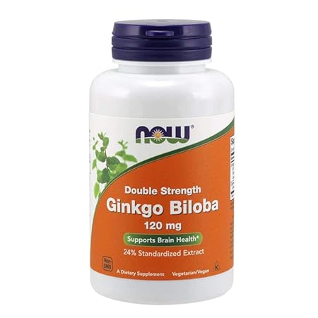 Now Foods Ginkgo Biloba 120 mg - 200 Veg Capsules