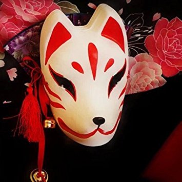 Fox simple Mask Cosplay goods fox transformation (japan import)