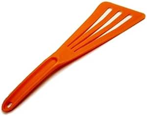 Norpro 12" My Favorite Heat Resistant Nylon Beveled Slotted Spatula Turner (1, Orange)