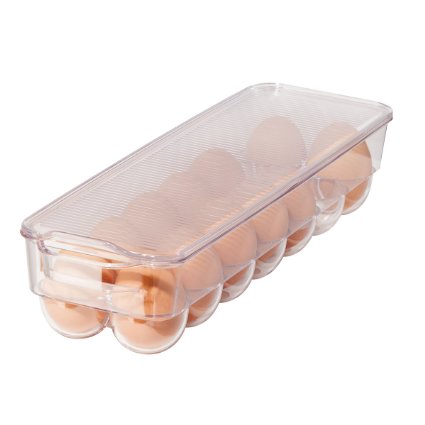 Oggi 5165 Clear Stackable Egg Tray for Fridge, Freezer and Pantry