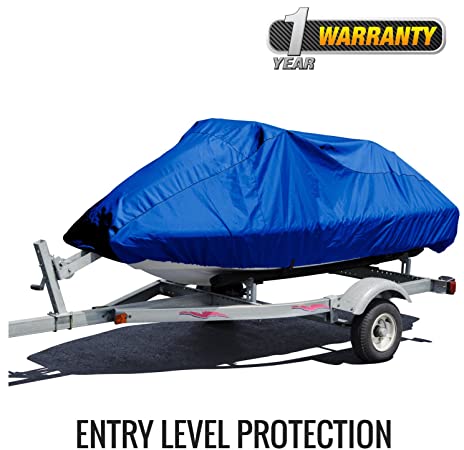 Budge BA-51 Jet Ski Cover Fits Jet Skis 106" to 115" Long, Blue