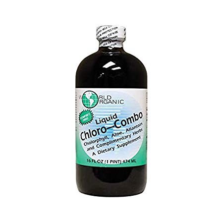 Organic Chlorophyll-Combo World Organics 16 oz Liquid