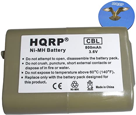 HQRP Phone Battery Compatible with AT&T/Lucent EP5922, EP5962, EP5995, EP562, TL76008, TL76108 Cordless Telephone Plus Coaster