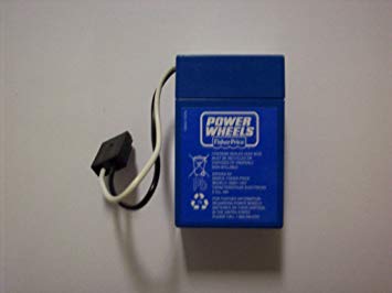 Power Wheels Fisher Price 6 Volt, 4 Ah Blue Battery