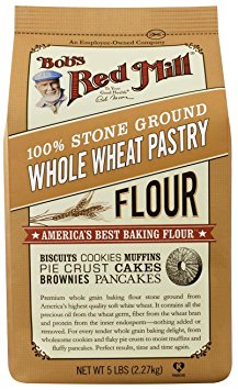 Bob's Red Mill Pastry Flour Whole Wheat - 5 lb