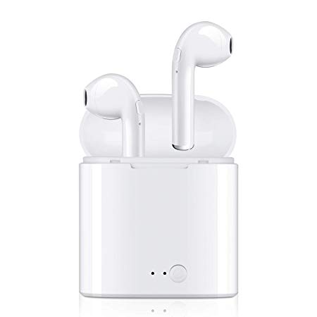 Wireless Earbuds Bluetooth Headphones with Charging Case with Microphone for iPhone iOS System and Samsung and Other Android Smartphone