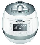 Cuckoo CRP-BHSS0609F 6 Cup Pressure Rice Cooker 110V White