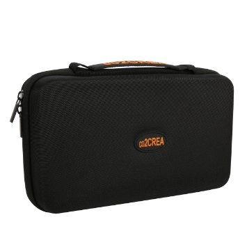 co2CREA (TM) Universal Hard Shell EVA Carrying Storage Travel Case Bag for GPS Navigation Garmin nuvi Magellan tomtom Mio Digital Camera and Small Electronics Extra Large (10.2*6.4*3.2")