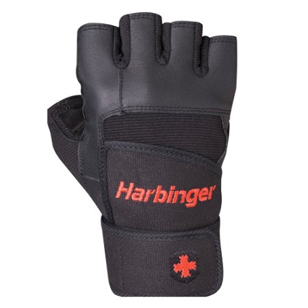 Harbinger Pro Training Wristwrap Gloves