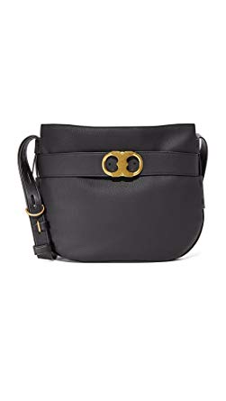 Tory Burch Gemini Belted Hobo in Black