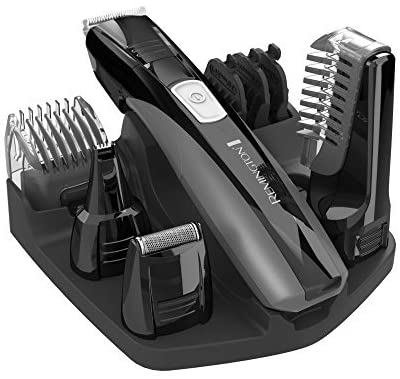 Remington PG525 Head to Toe Lithium Powered Body Groomer Kit, Trimmer (10 Pieces)