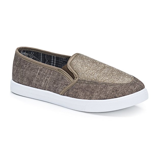 MUK LUKS Women's Maddi Slip ONS Flat