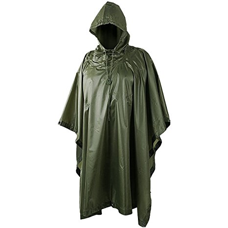 Helikon Military Ripstop Waterproof Poncho Rain Cover