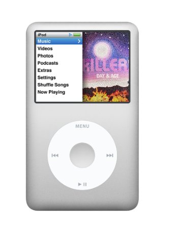 Apple iPod Classic 160 GB Silver (7th Generation)
