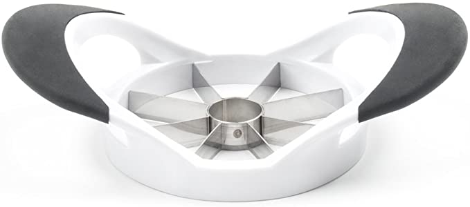 Fox Run Apple Divider & Corer, 4.25 x 7 x 2 inches, White