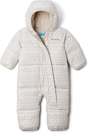 Columbia Baby Snuggly Bunny II Bunting, White Madras Tonal/Chalk, 18/24