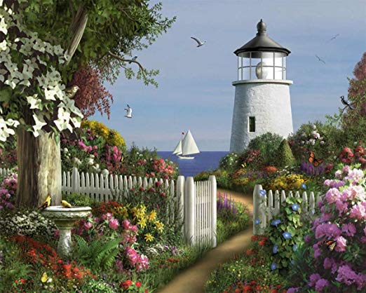 White Mountain Puzzles To The Lighthouse - 1000 Piece Jigsaw Puzzle