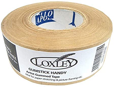 Loxley Large Length, Kraft Paper, Brown, 36mm (1.5") wide, 200 metres long