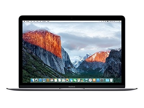 Apple MacBook (Mid 2017) 12" Laptop, 226ppi Retina Display, Intel Core M3-7Y32 Dual-Core, 256GB PCI-E Solid State Drive, 8GB DDR3, 802.11ac, Bluetooth, macOS 10.12.5 High Sierra - Space Gray