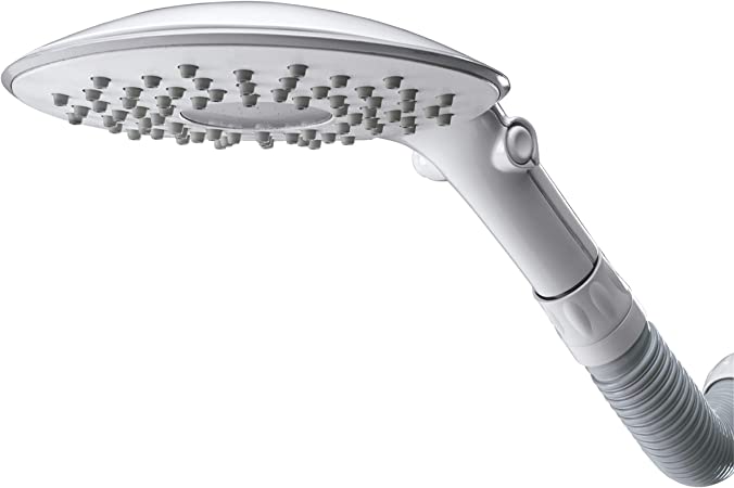 Waterpik CF-201 Cascadia Dual Mode 8-Inch Showerhead, White