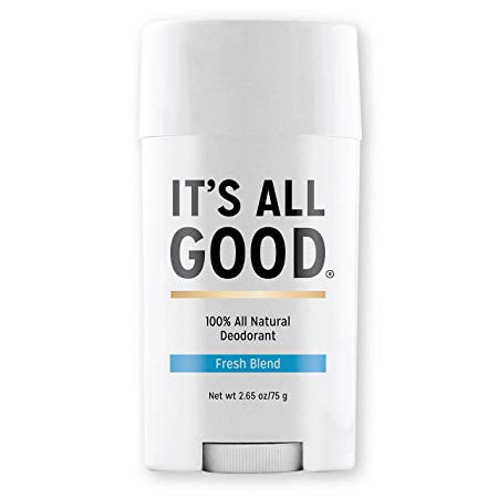 It’s All Good 100% Natural Fresh Blend Deodorant | Long Lasting Fresh Healthy Lavender Essential Oil Deodorant Stick for Women & Men - Non Toxic, Aluminum, Paraben, Cruelty Free | 2.65 oz