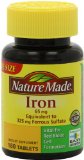 Nature Made Iron 65mg 180 Tablets