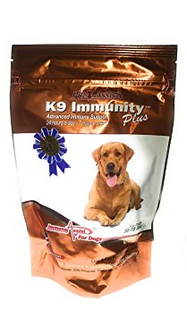 Aloha Medicinals - K9 Immunity Plus - Potent Immune Booster for Dogs 30-70 Pounds - 60 Soft Chews