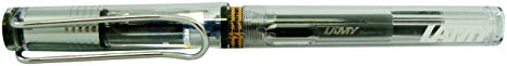 Lamy Safari Vista Fountain Pen - Demonstrator Clear, Extra-Fine Nib L12EF