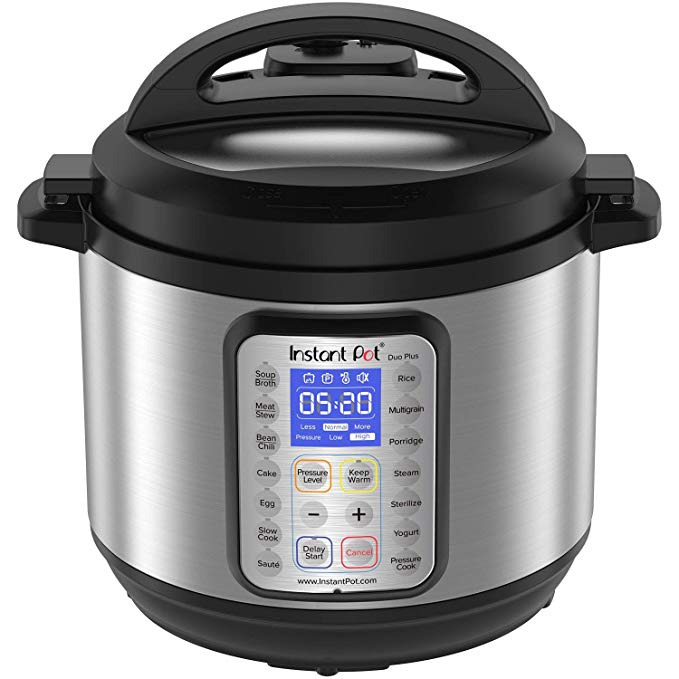 Instant Pot DUO Plus 8 Qt 9-in-1 Multi- Use Programmable Pressure Cooker, Slow Cooker, Rice Cooker, Yogurt Maker, Egg Cooker, Sauté, Steamer, Warmer, and Sterilizer (Certified Refurbished)