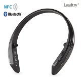 Leadtry Enjoy Music Wireless Bluetooth Headset Stereo Sportsrunning and Gymexercise Bluetooth Earbuds Music Ultra-light Headphones Headsets Wmicrophone for Iphone Ipad Samsung Galaxy Sony Smart Phones