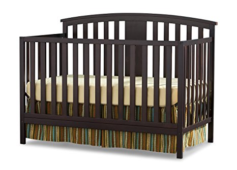 Stork Craft Greyson Convertible Crib, Espresso