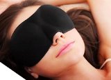 Beauty Soft Sleep Mask Maximum Comfort Eye Mask with Adjustable Head Strap to Fit All Sizes Great for Traveling - Sleep Anywhere