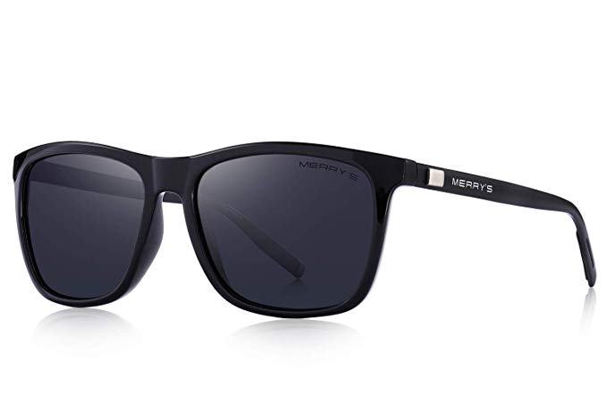 MERRY'S Polarized Sunglasses for Women Aluminum Men's Sunglasses Driving Rectangular Sun Glasses for Men/Women