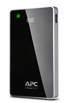 APC M12BK Mobile Power Pack, Portable Charger with Qualcomm Quick Charge 2.0 , 12000mAh