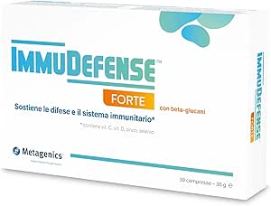 ImmuDefense Forte - Sostiene le Difese e il Sistema Immunitario - 30 Compresse