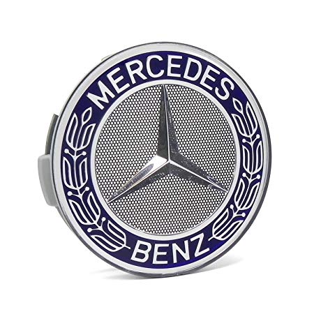 Mercedes-Benz Blue Classic Logo Wheel Center Cap