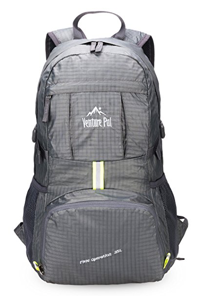 Venture Pal Lightweight Packable Durable Travel Hiking Backpack Daypack