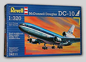 Revell 1:320 Scale Aeroplane McDonnell Douglas DC10